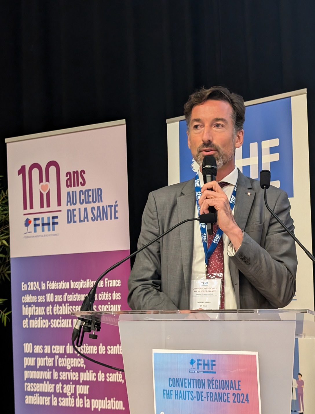 Frédéric Chéreau est le nouveau Président de la FHF Hauts-de-France